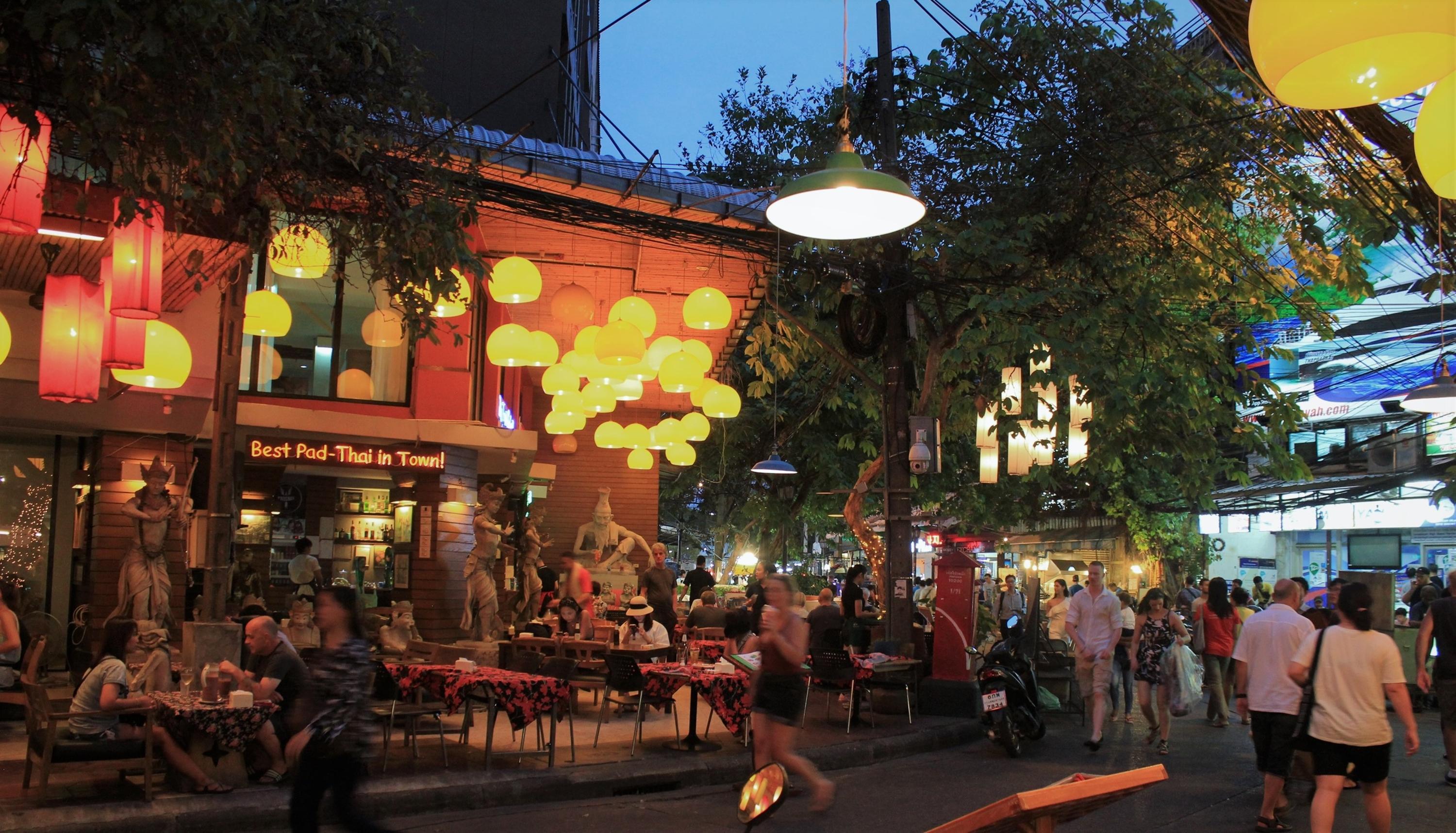 Villa Cha-Cha Khaosan Rambuttri Bangkok Buitenkant foto