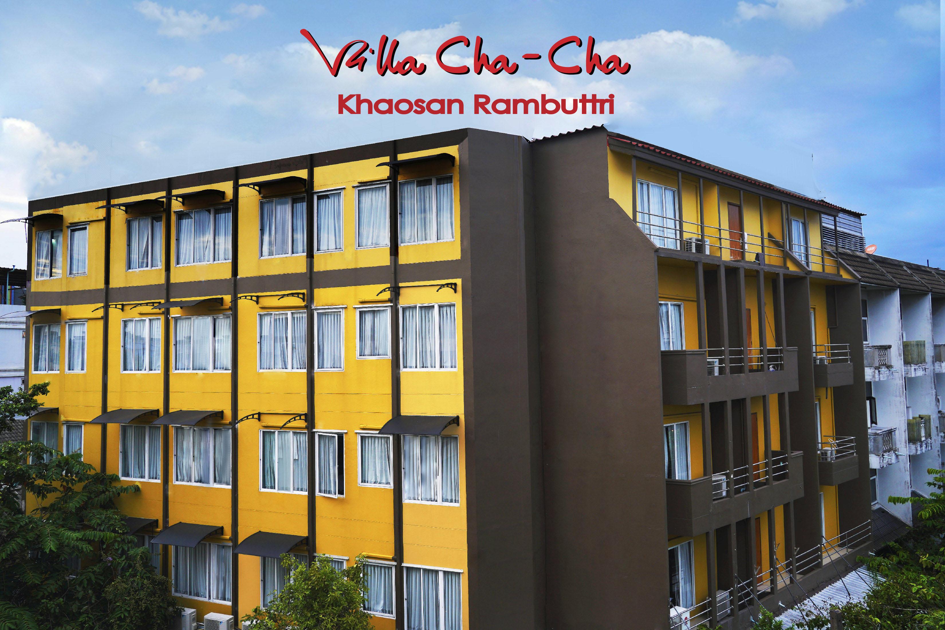 Villa Cha-Cha Khaosan Rambuttri Bangkok Buitenkant foto